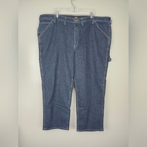 Lee Carpenter Loose Fit Straight Leg Quartz Stone Jeans 48x28